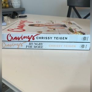 Set of 2 Chrissy Teigen cookbooks